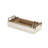 Weston Set of 3 Long Metal Accented Wood Crates-350423119