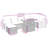 Vidaxl Garden Sofa Set Grey, Dark Grey