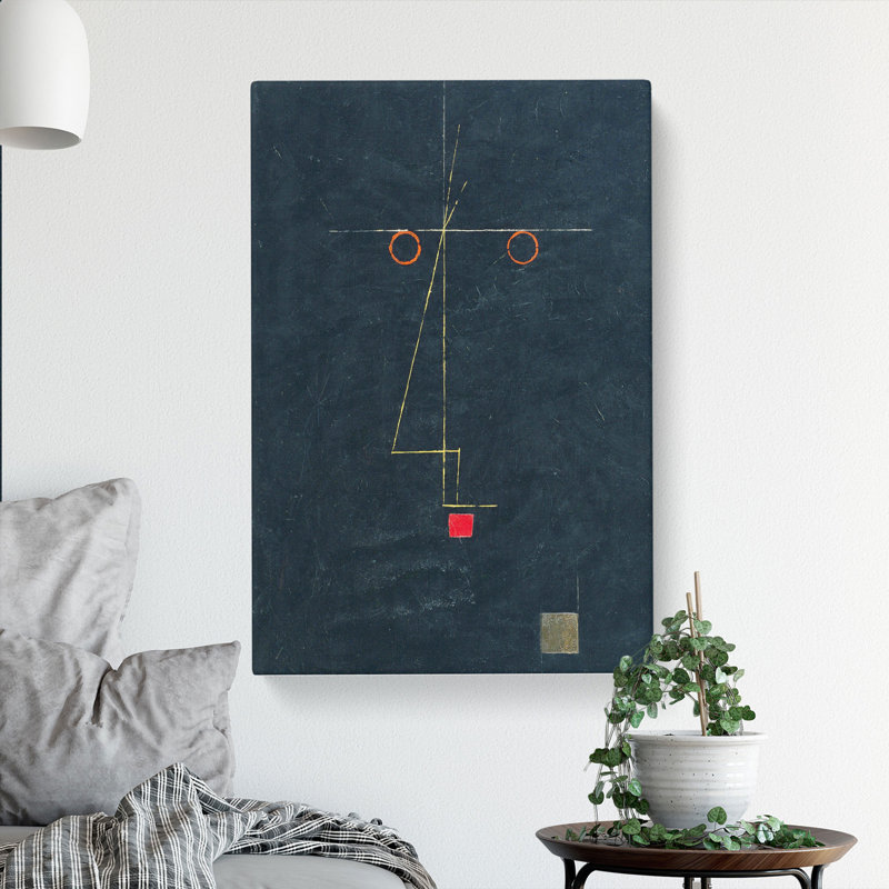 Portrait Of An Artist By Paul Klee - Wrapped Canvas, 35cm H x 40cm W x 3cm D