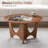 Mid-Century 27.6" Round Coffee Table