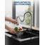 Stainless Steel Utility Sink, Single Bowl Commercial Sink with Cold and Hot Water Faucet-1633496636