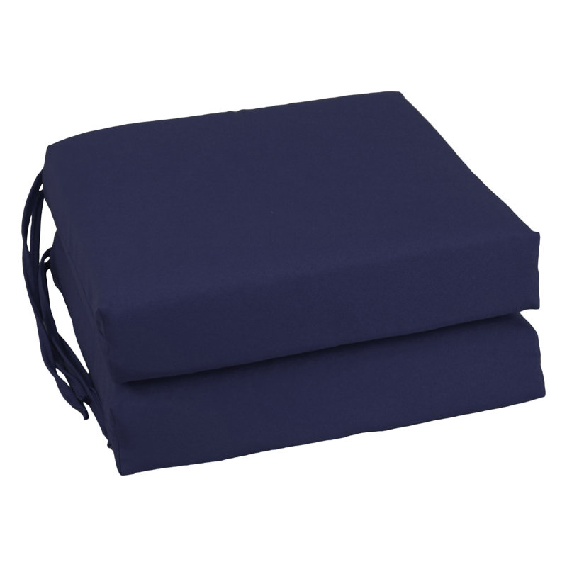 Coussin de siège d'intérieur, Bleu marine