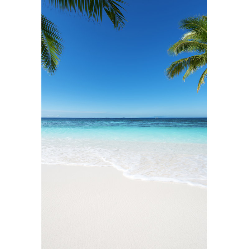 Tropical Beach by LiuNian - No Frame Art Prints on Canvas, 46cm H x 30cm W