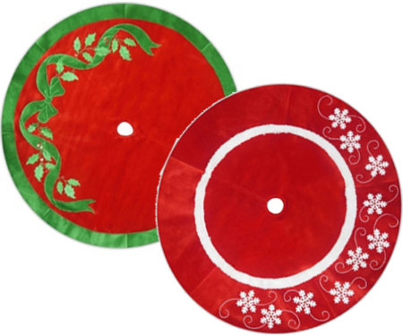 Longues jupes d'arbre de Noël Hai Tai