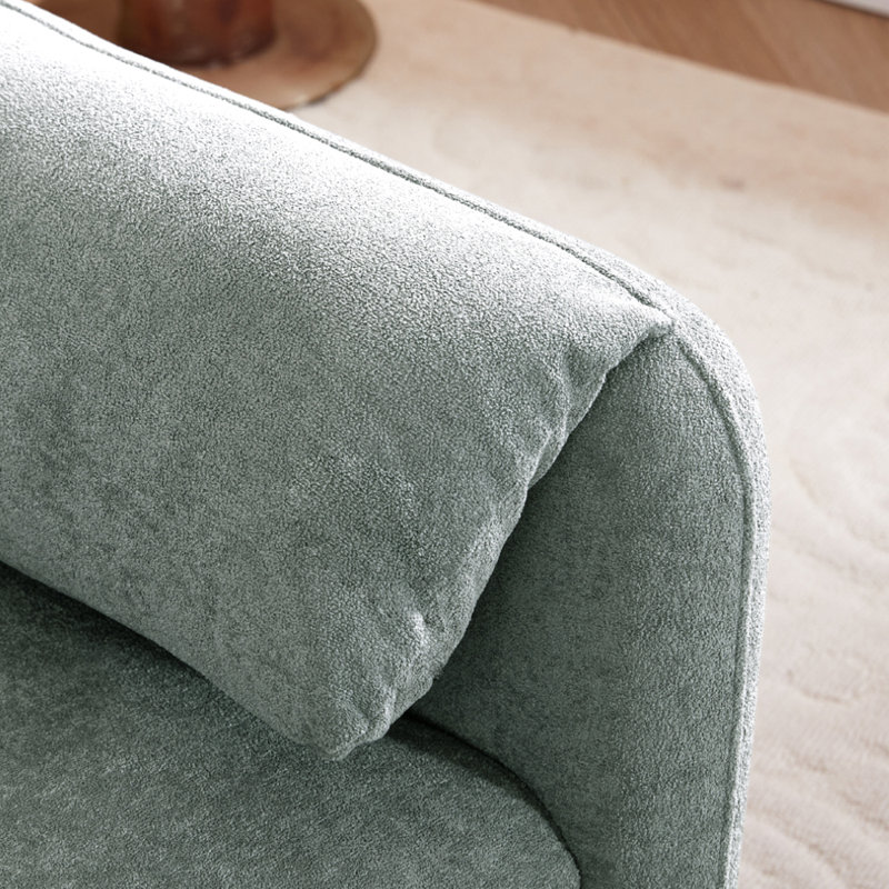 Upholstered Armchair, Grey