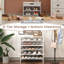 16 Pair Stackable Shoe Rack-1520497820