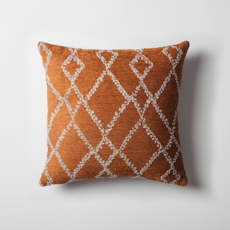 Belkaya Indoor / Outdoor Geometric Throw Pillow Cover