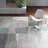 Distefano Machine Woven Geometric Gray Area Rug-1627030716