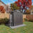 5X3 FT Metal Outdoor Storage Shed, Tool Shed With Peaked Roof Waterproof, Lockable Door Compact Metal Tool Shed