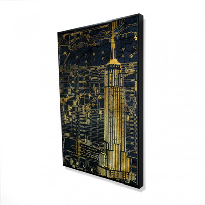 «Gold City Blue Print»