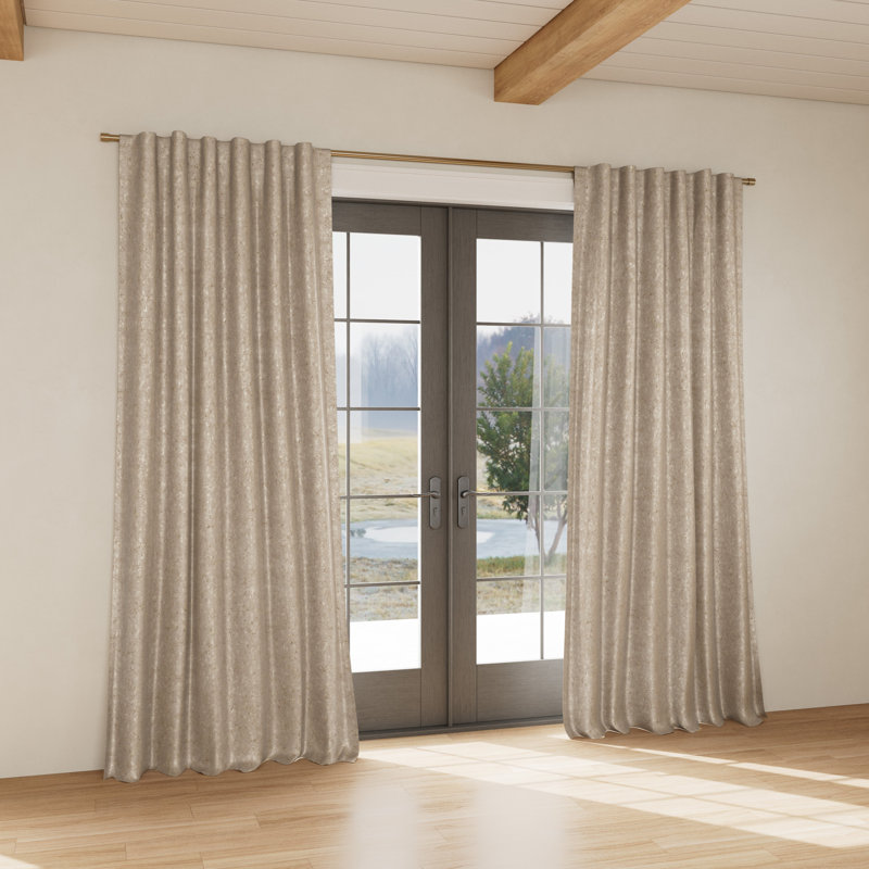 Aura Room Darkening Curtain, 50" W x 96" L