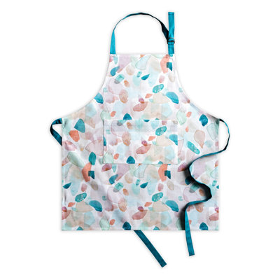 Tablier de pique-nique d'été 100 % coton Maison d'Hermine - 27,5 po x 31,5 po