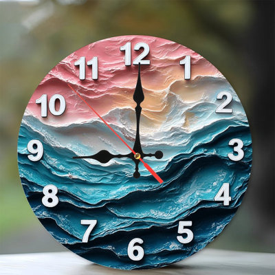 Horloge murale Ocean Wave