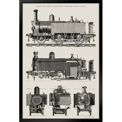 «Engine Train» par Stanley Print House - on