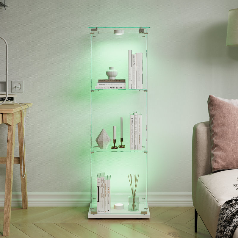 Display Cabinet, White