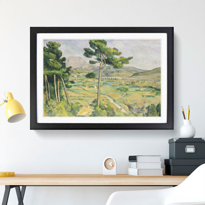 Mont Sainte-Victoire Viaduct by Paul Cezanne - Picture Frame Painting
