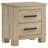 2-Drawer Nightstand Bedside Table