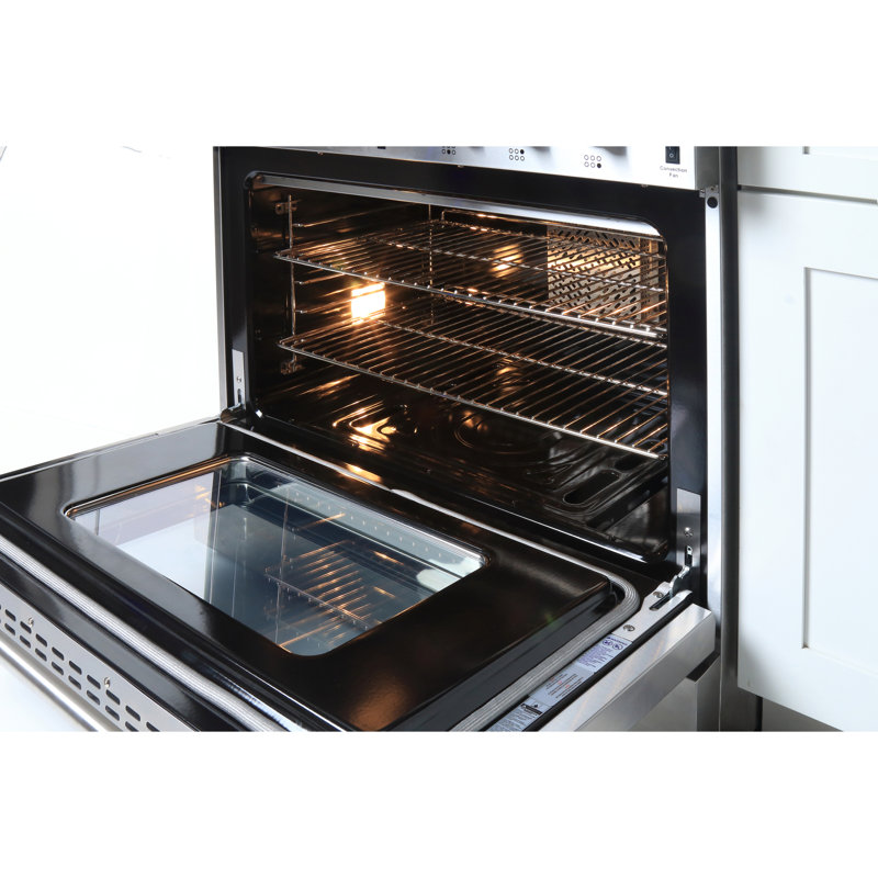 Kucht 36'' W Range, Classic Silver, Liquid Propane