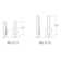 Vogue 1 - Light LED Flush Mounted Sconce