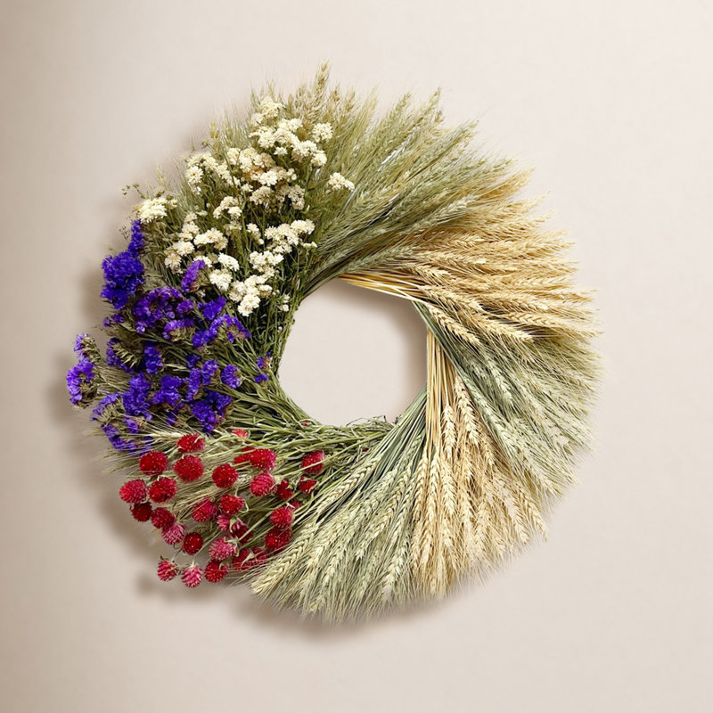 Handcrafted Dried 22'' Wreath