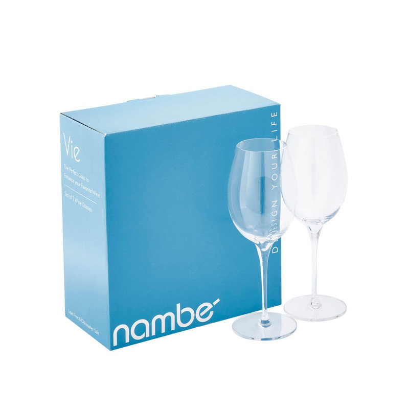 Nambe Vie Chardonnay Glasses