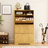 Tall Free-Standing Shoe Cabinet With 3 Hidden Flip Drawers For Entryway, Hallway, And Foyer Shoe Storage.-1420353466