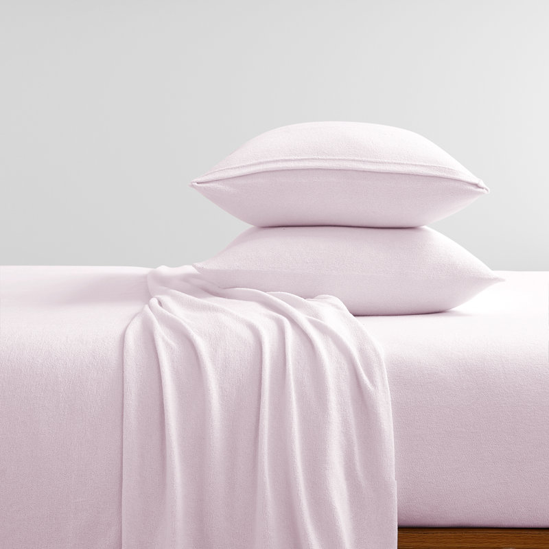 Taie d'oreiller 100% coton , Standard, Rose