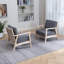 Fauteuil en polyester de 27 po Willbanks-189044508