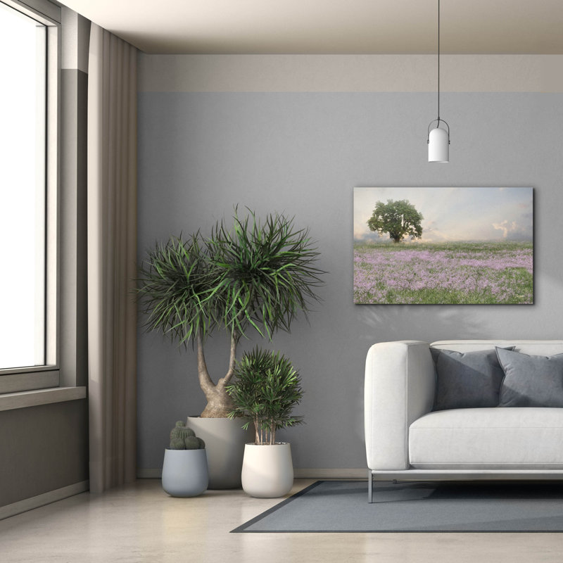  «Wildflower Field» par Lori Deiter, art mural sur toile, 40 po x 26 po, H 26 po x l 40 po