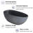 65.16'' x 33.27'' Freestanding Soaking Solid Surface Bathtub