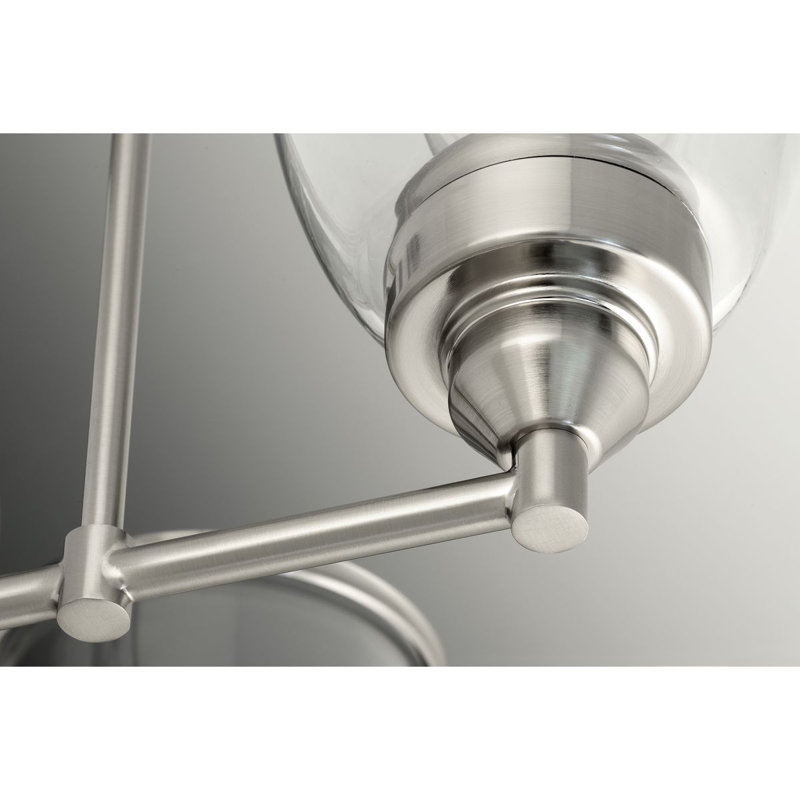 Chaya 3 - Light Kitchen Island Pendant, Brushed Nickel