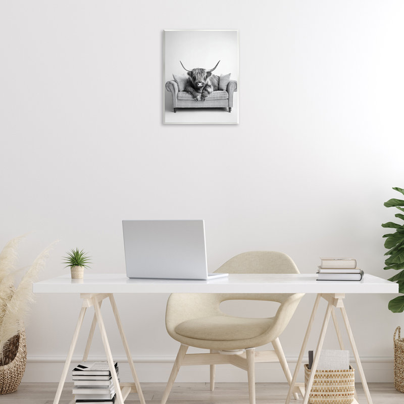Plaque murale Highland, par Petal Prints Design