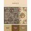Tapis oriental moelleux moelleux en plateau oriental à motif de fromages beige - reliure beige-774248971