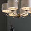 Landover 6 - Light Shaded Chandelier-69159324-69159325
