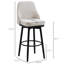 Tabouret de bar rotatif 29,5 po Annaleya-373974284