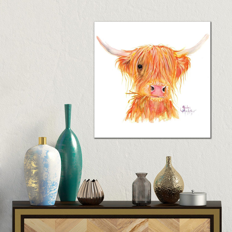 Fergus by Shirley Macarthur - Gallery-Wrapped Canvas Giclée on Canvas, Canvas, 45.72 cm H x 45.72 cm W x 1.91 cm D
