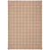 Aengus Geometric Brown/Creme Indoor/Outdoor Area Rug