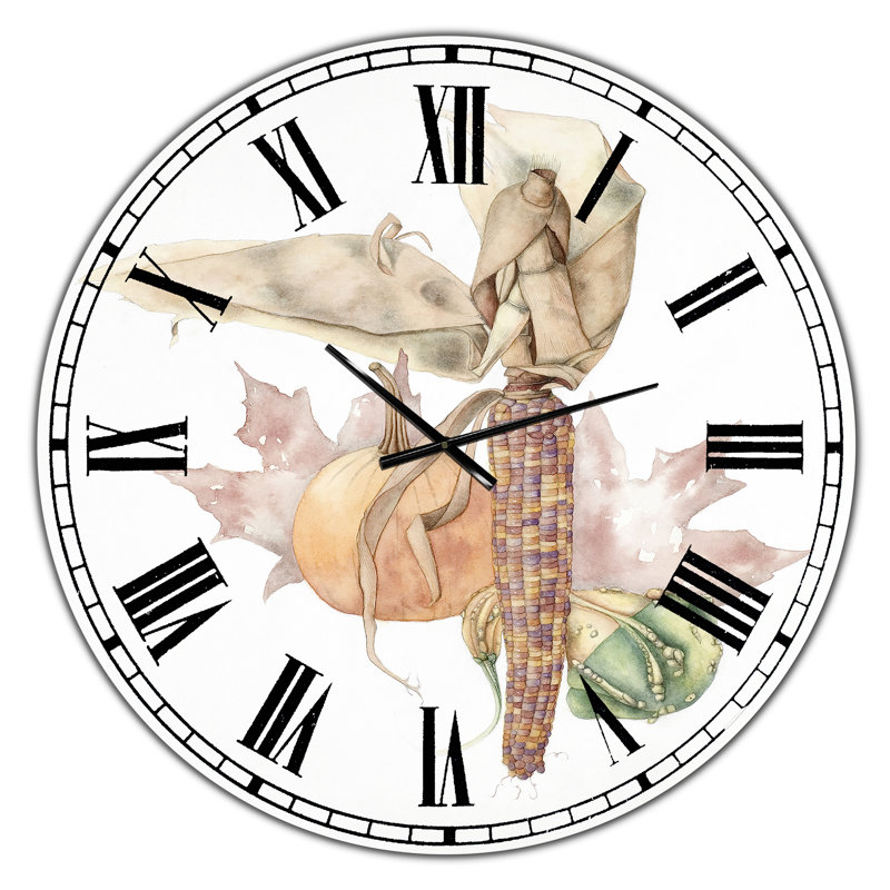 Horloge murale d'automne, Grand