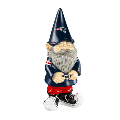 Statue de gnome de jardin en résine 11 po NFL
