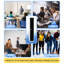Casier à clé unique en acier 72 po x 12 po x 12 po à 1 porte - Rangement pour employés, étudiants, salle de sport, lieu de travail - Comprend une tablette, des crochets, une ventilation et un porte-carte - Assemblage facile-44192903