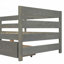 Lit plateforme simple en forme de L avec trois tiroirs de rangement-2124934610