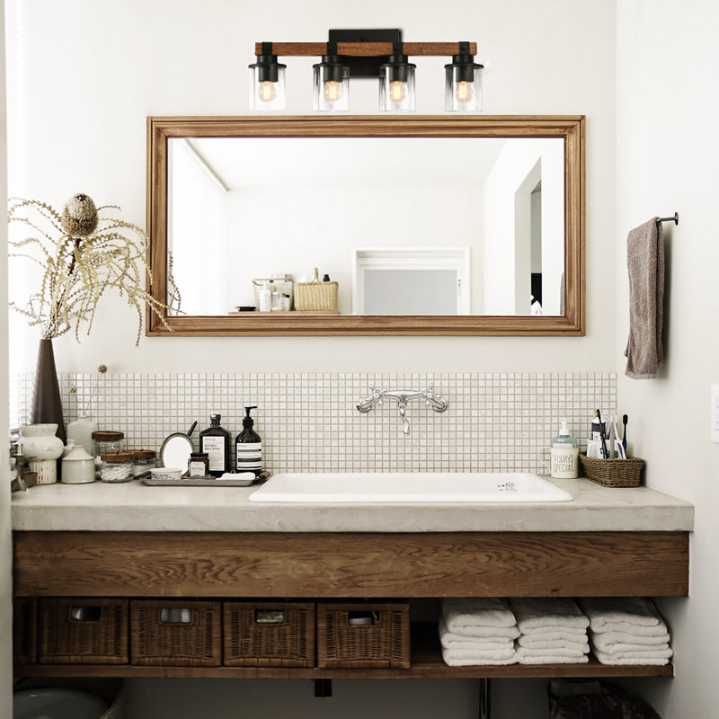 Éclairage pour meuble-lavabo Rheata, 4
