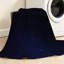 Jeté en flanelle bleue ultra douce, imprimé rectangle Constellation Night Sky-130088993