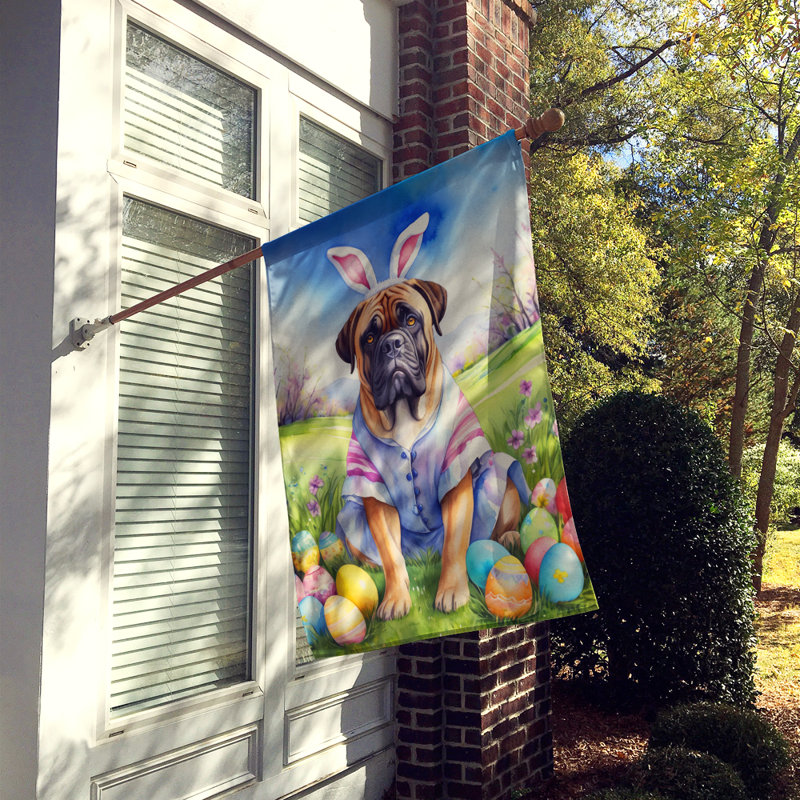Easter Egg Hunt Double Sided 40'' H x 28'' W Polyester Easter House Flag