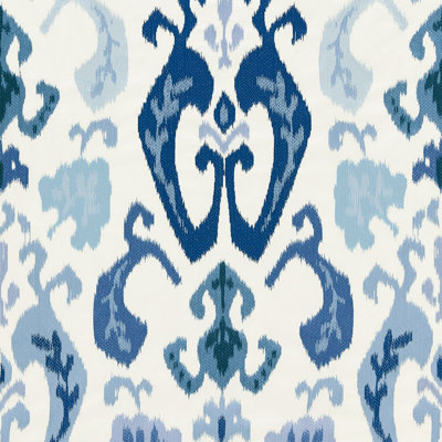 Tissu brodé mandalay ikat La Boheme
