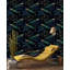 Rouleau de papier peint adhésif Tropical Night Peacock Bird-684305508