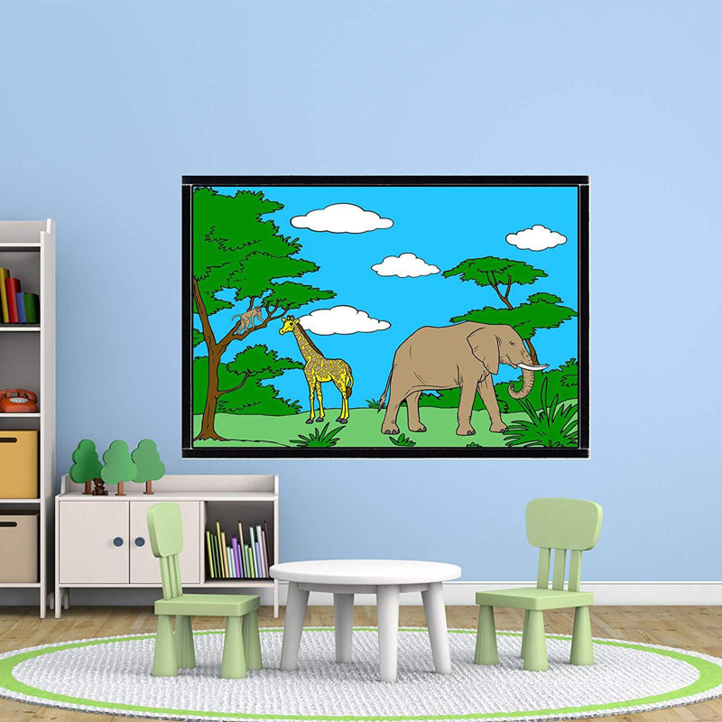 Décalcomanie pour tableau blanc à effacement sec, 24 po x 36 po