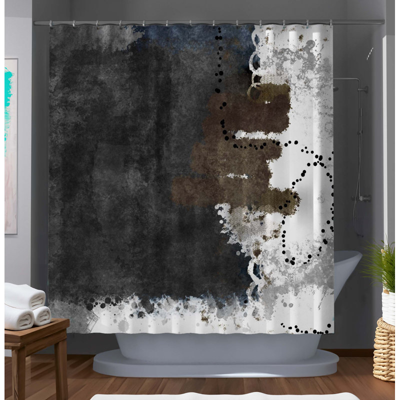 Abstract Shower Curtain