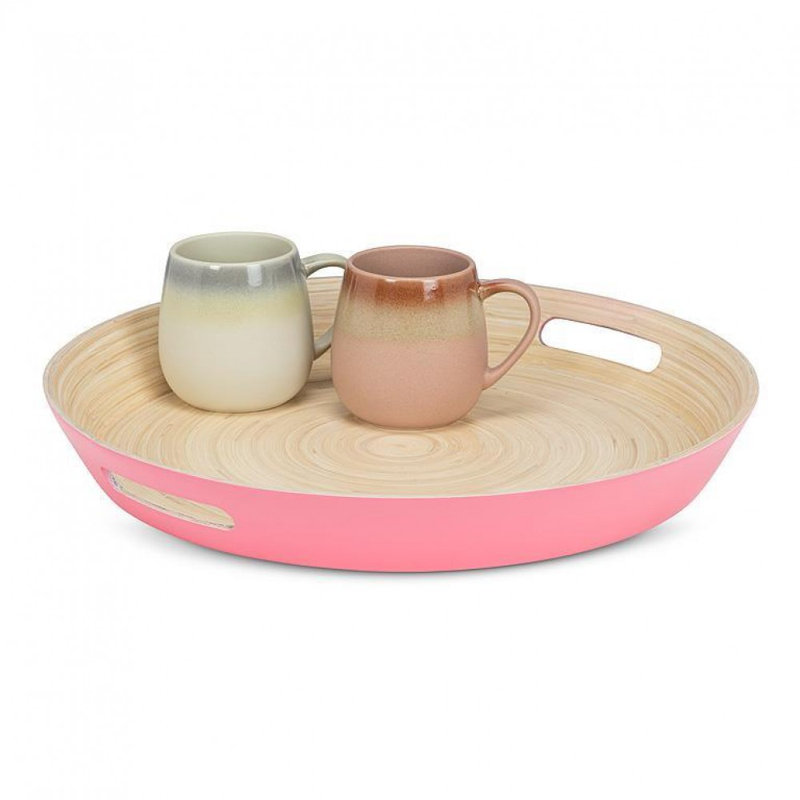 Handles Tray, Pink