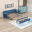 Daybed with Desk, Drawers and Side Table-2067226563-2067226575